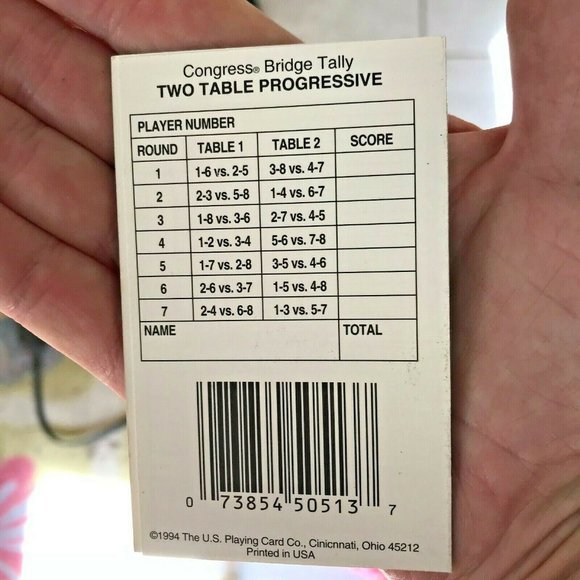 Black Labrador Bridge Tallies Set of 6 Score Cards 2 & 3 Table Progressive VTG - Picture 4 of 7